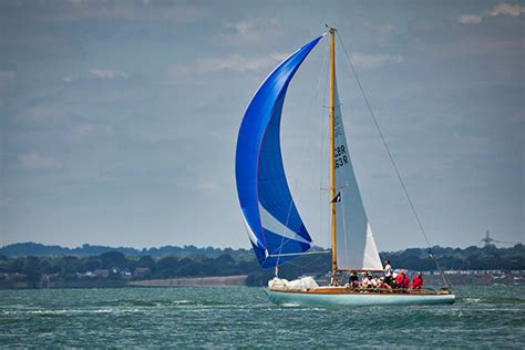 Overall regatta winner, Laurent Giles One Off Sloop 